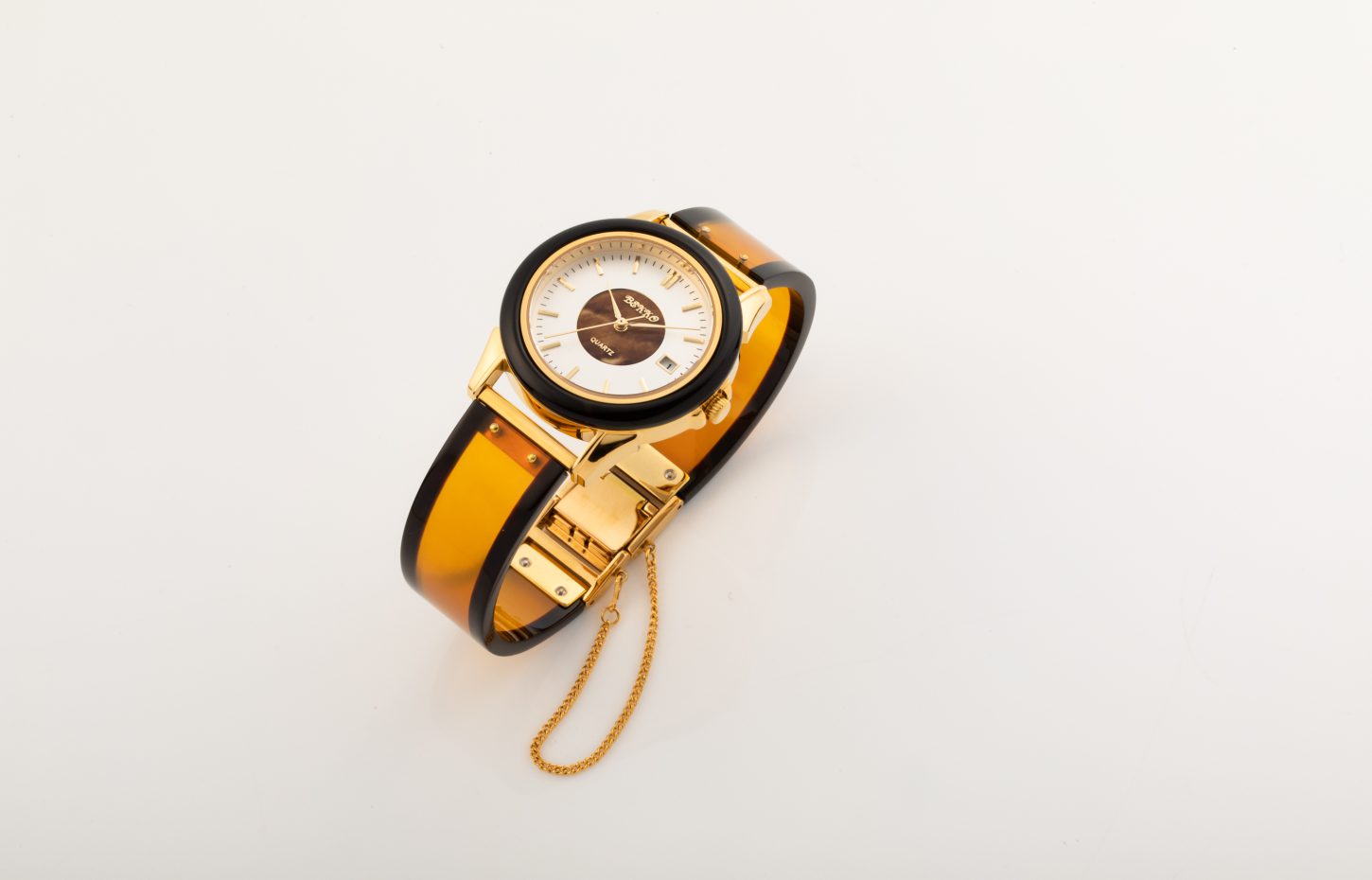 ファッションの 本鼈甲腕時計 べっ甲腕時計 鼈甲腕時計 腕時計 
