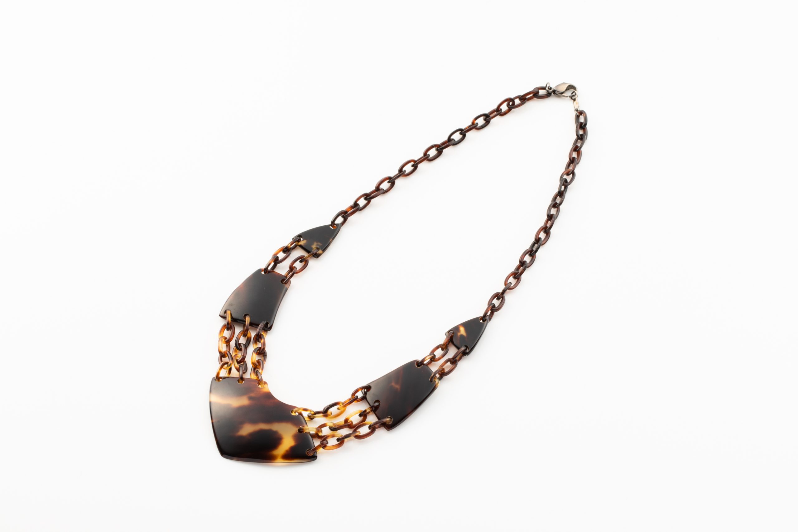 鼈甲デザインネックレス - 江戸鼈甲屋｜べっ甲のアクセサリー販売